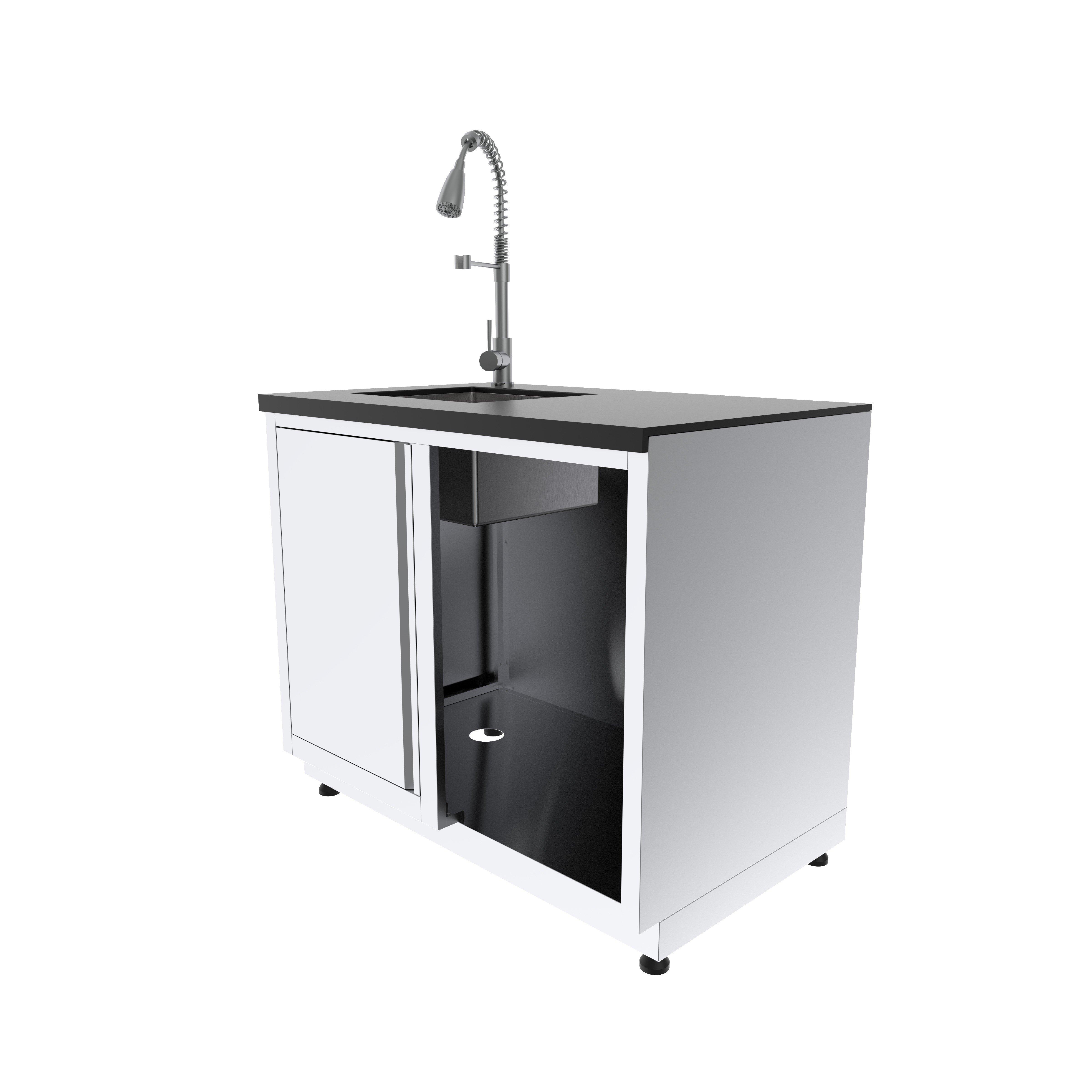 Grilla Outdoor Kitchen Sink Cabinet - Grilla
