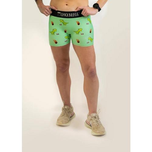 Women's ChicknLegs Dino-sore Compression Shorts - Primary Image