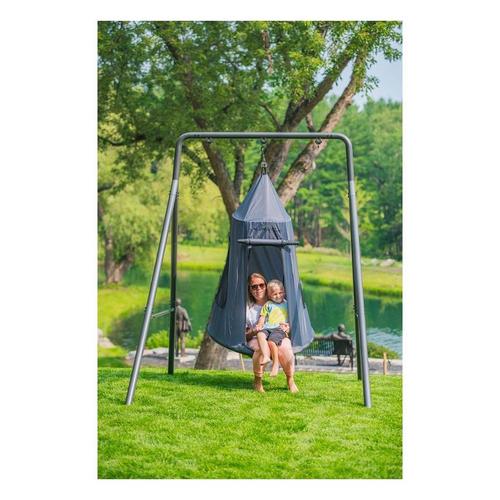 gobaplay FlyMax Saucer Tree Swing with Tent - Primary Image