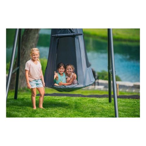 gobaplay FlyMax Saucer Tree Swing with Tent - Primary Image