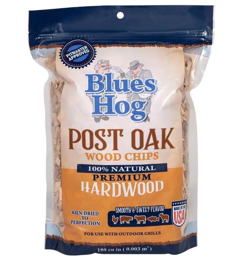 Blues Hog Post Oak Wood Chips 180 cu in - Blues Hog