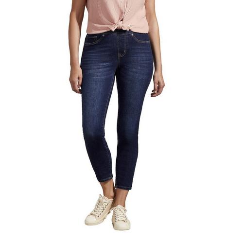 Women's Tribal Eco Friendly Pull-On Audrey Ankle Slim Fit Skinny Jeans - Primary Image