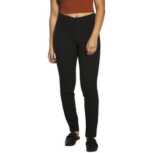 Women's Tribal Super Skinny Dress Pants 8 Black Regular