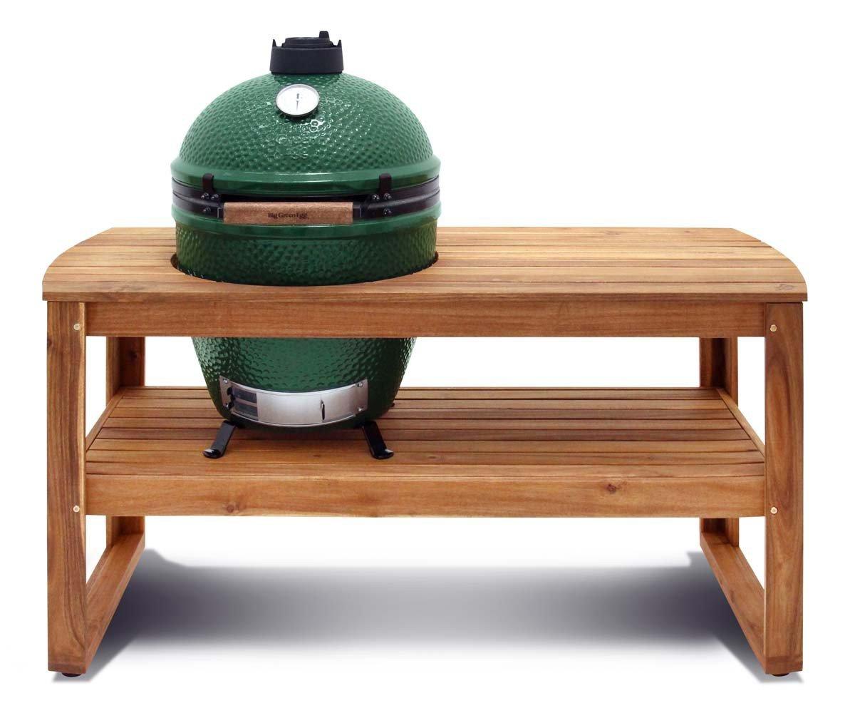 Big Green Egg Acacia Hardwood Table for Large EGG - Big Green Egg