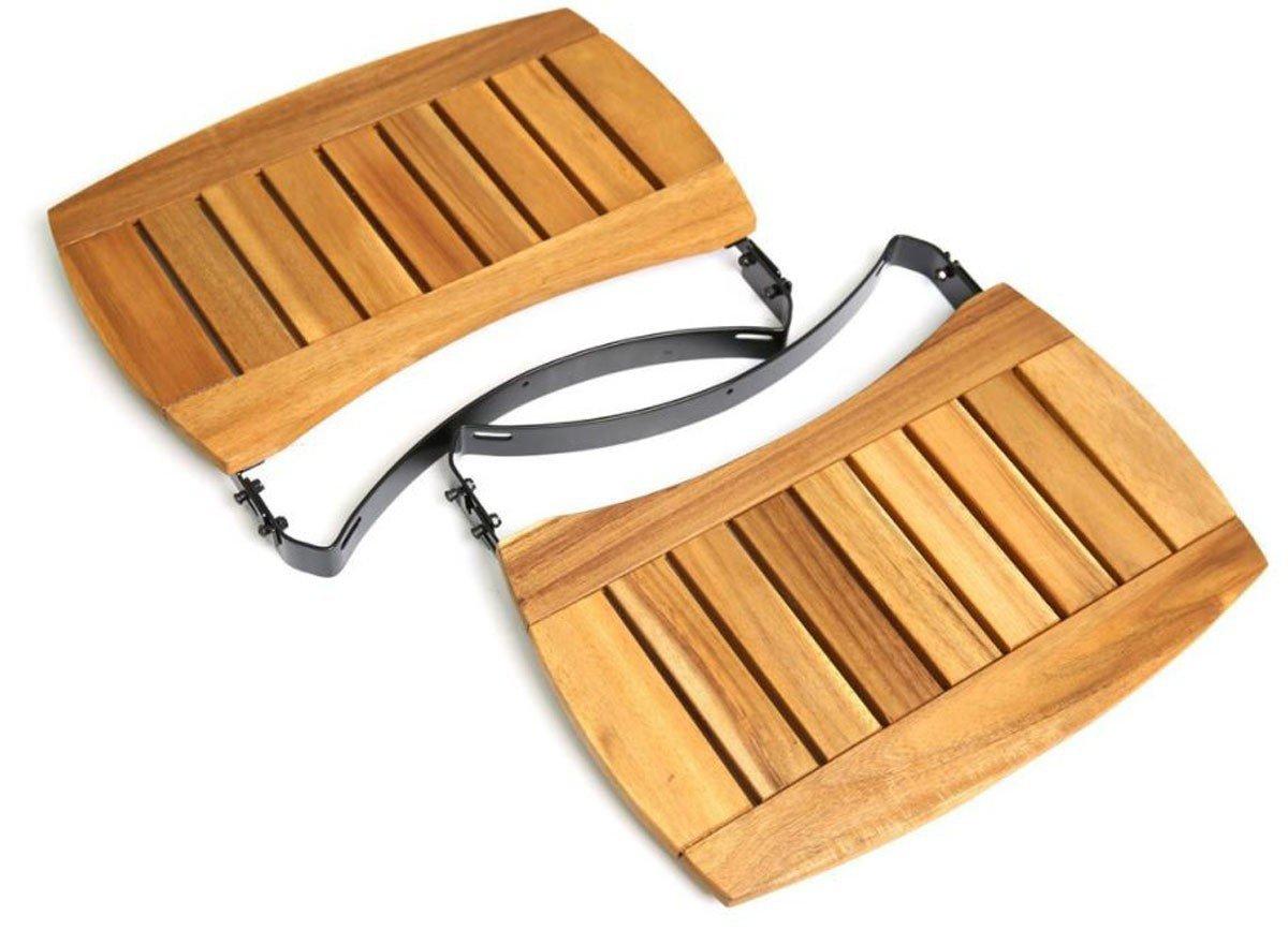 Big Green EGG Medium Egg Acacia Wood Shelves - Big Green Egg
