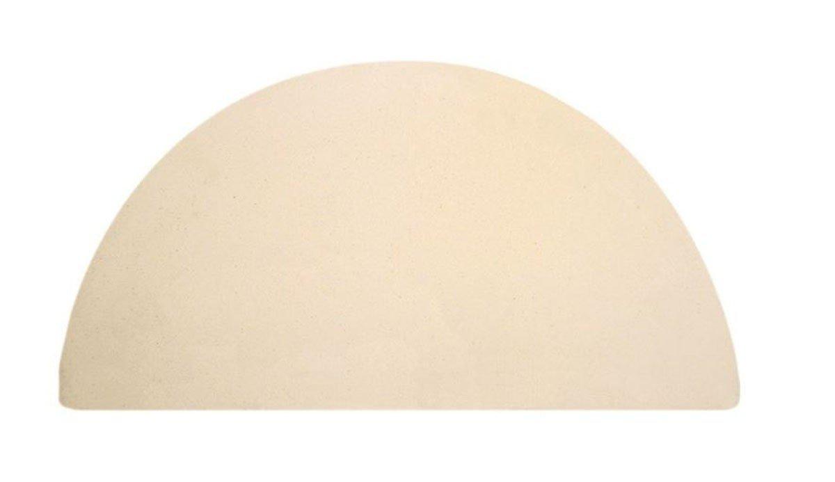 Big Green Egg Half Moon Pizza and Baking Stone - Big Green Egg