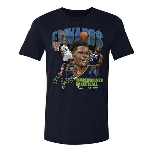 500 Level Kids' Minnesota Timberwolves Anthony Edwards Collage T-Shirt - Primary Image
