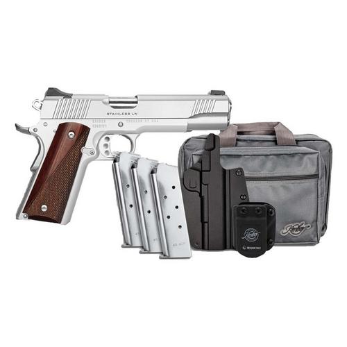 Kimber 1911 Custom LW Rosewood Pistol with Kimber Club Bundle