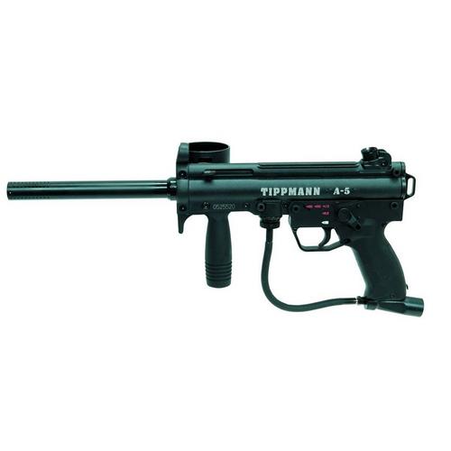 Tippmann A-5 Basic Paintball Marker with Cyclone Feed System - Primary Image