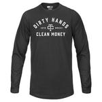 Men's Troll Co. Clothing Dirty Hands Clean Money Long Sleeve T-Shirt - Thumbnail 1 of 2