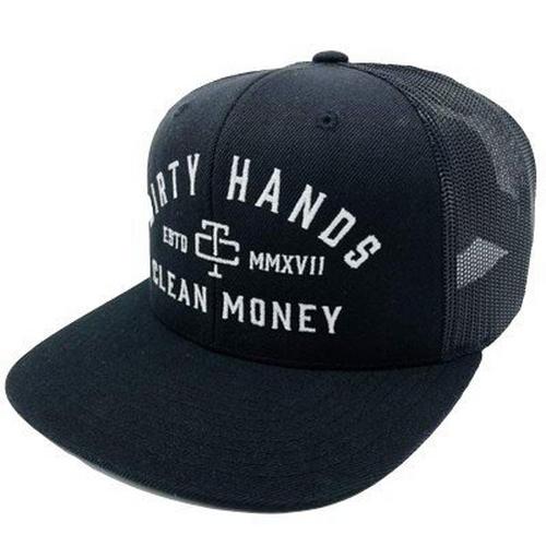 Men's Troll Co. Clothing Dirty Hands Clean Money Meshback Snapback Hat - Primary Image