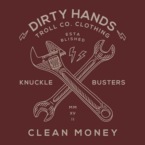 Men's Troll Co. Clothing DHCM Twisting Wrenches T-Shirt - Primary Image