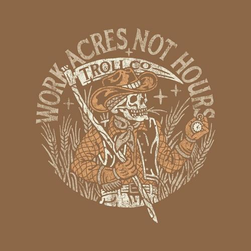 Men's Troll Co. Clothing DHCM Work Acres T-Shirt - Primary Image