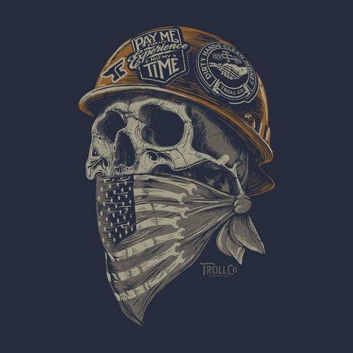 Men's Troll Co. Clothing DHCM Headstrong T-Shirt - Primary Image