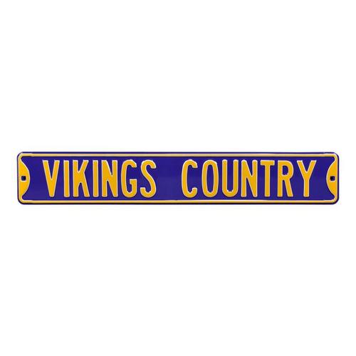 Authentic Street Signs Minnesota Vikings Country Street Sign - Primary Image
