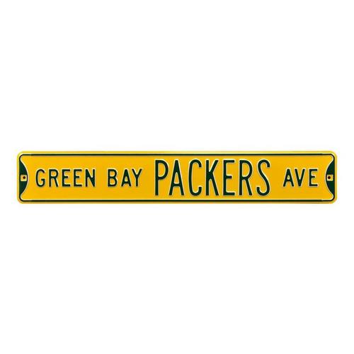 Authentic Street Signs Green Bay Packers Ave Street Sign - Primary Image