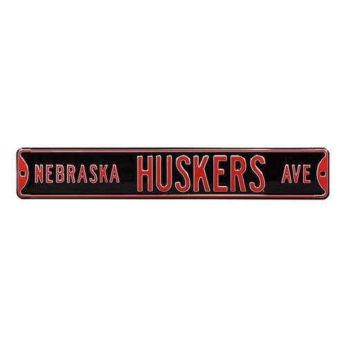 Authentic Street Signs Nebraska Cornhuskers "Nebraska Huskers Ave." Street Sign - Primary Image