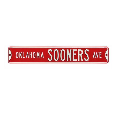 Authentic Street Signs Oklahoma Sooners "Oklahoma Sooners Ave" Street Sign - Primary Image