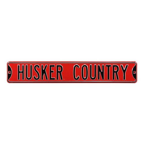 Authentic Street Signs Nebraska Cornhuskers "Husker Country" Street Sign - Primary Image