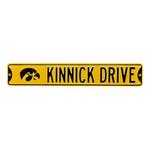 Authentic Street Signs Iowa Hawkeyes "Kinnick Drive" Street Sign - Thumbnail 1 of 2