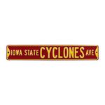 Authentic Street Signs Iowa State Cyclones Ave Street Sign - Thumbnail 1 of 2