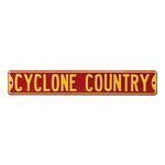 Authentic Street Signs Iowa State Cyclones "Cyclone Country" Street Sign - Thumbnail 1 of 2