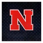 Authentic Street Signs Nebraska Cornhuskers Block Steel Magnet - Thumbnail 1 of 2