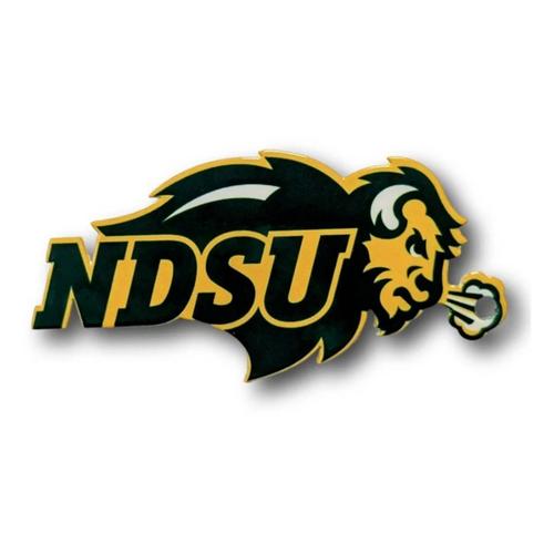 Authentic Street Signs North Dakota State Bison 4" Steel Magnet - Primary Image