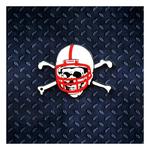 Authentic Street Signs Nebraska Cornhuskers Blackshirt Steel Magnet - Thumbnail 1 of 2