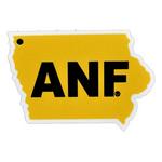 Authentic Street Signs Iowa Hawkeyes "America Needs Farmers" Steel Magnet - Thumbnail 1 of 2