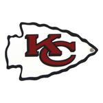 Authentic Street Signs Kansas City Chiefs Steel Magnet - Thumbnail 1 of 2