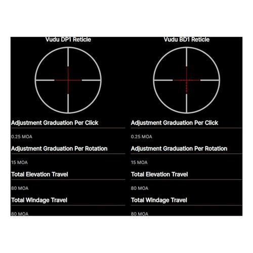 EOTECH Vudu X 2-12x40 mm SFP Riflescope - Primary Image