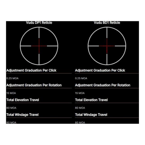 EOTECH Vudu X 2-12x40 mm SFP Riflescope