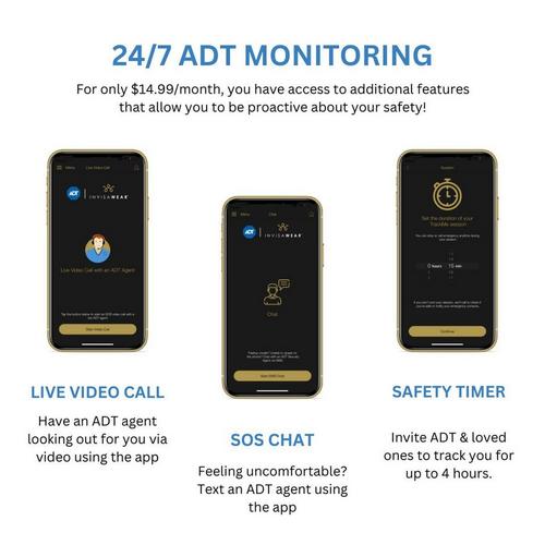 invisaWear Star Burst Charm Necklace - Primary Image