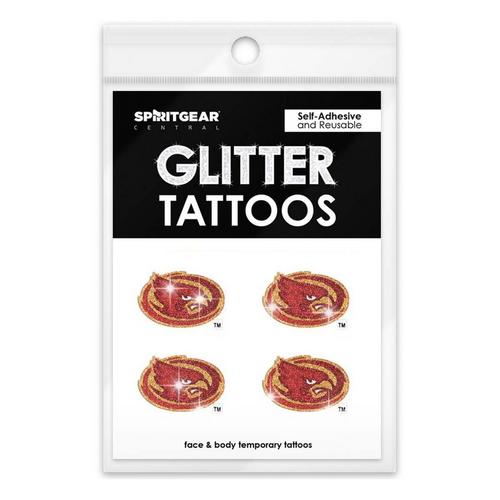 Spirit Gear Iowa State Cyclones 4pk. Glitter Tattoos - Primary Image