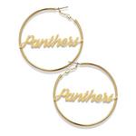 Spirit Gear Central Northern Iowa Panthers Nameplate Earrings - Thumbnail 2 of 3