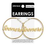 Spirit Gear Central Oklahoma Sooners Nameplate Earrings - Thumbnail 1 of 3