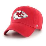47 Brand Kansas City Chiefs Clean Up Adjustable Hat - Thumbnail 1 of 2