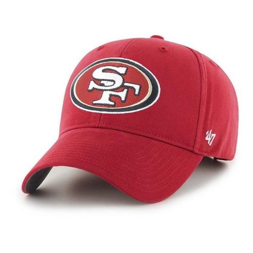 47 Brand Kids' San Francisco 49ers Basic MVP Adjustable Hat - Primary Image