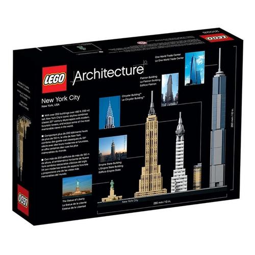 LEGO Architecture New York City 21028 Building Set - Primary Image