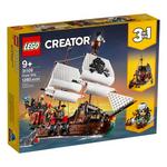 LEGO Creator 3in1 Pirate Ship 31109 Building Set - Thumbnail 2 of 12