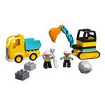 LEGO DUPLO Town Truck & Tracked Excavator 10931 Building Set - Thumbnail 3 of 9