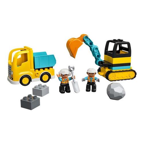LEGO DUPLO Town Truck & Tracked Excavator 10931 Building Set - Primary Image