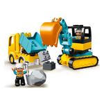 LEGO DUPLO Town Truck & Tracked Excavator 10931 Building Set - Thumbnail 5 of 9