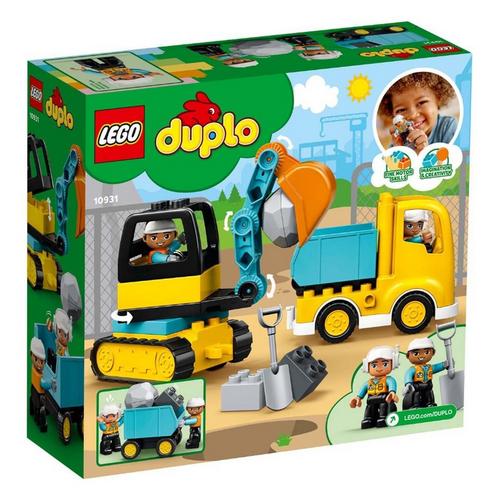 LEGO DUPLO Town Truck & Tracked Excavator 10931 Building Set - Primary Image