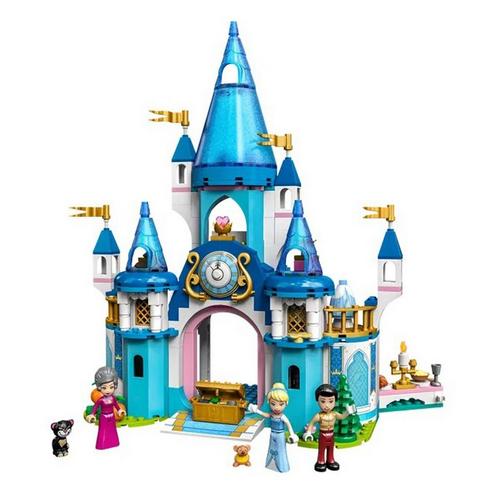 LEGO Disney Princess Cinderella and Prince Charming's Castle 43206 Building Set - Primary Image