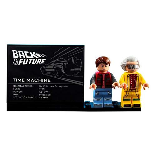 LEGO Icons Back to the Future Time Machine 10300 Building Set - Primary Image