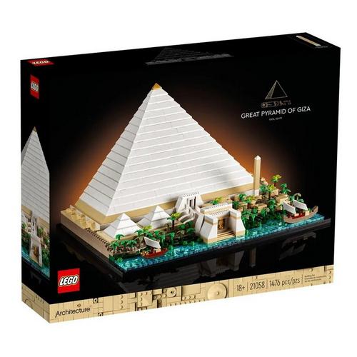 LEGO Architecture Great Pyramid of Giza 21058 Building Set - Primary Image