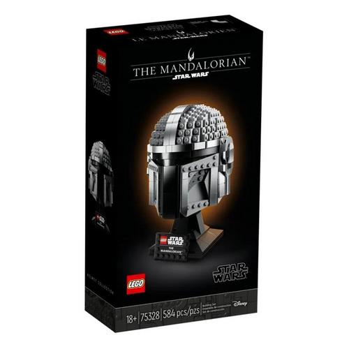 LEGO Star Wars The Mandalorian Helmet 75328 Building Set - Primary Image