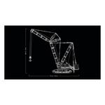 LEGO Technic Control+ Liebherr Crawler Crane LR 13000 42146 Building Set - Thumbnail 4 of 8